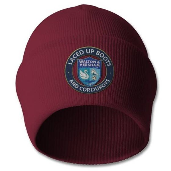 Beanie (fold) - Burgundy