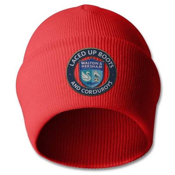 Beanie (fold) - Red
