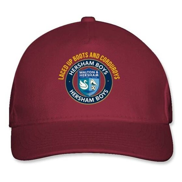 Bucket Hat - Hersham Boys - Burgundy