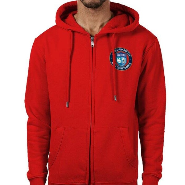 Anthem Zip Hoodie - Red