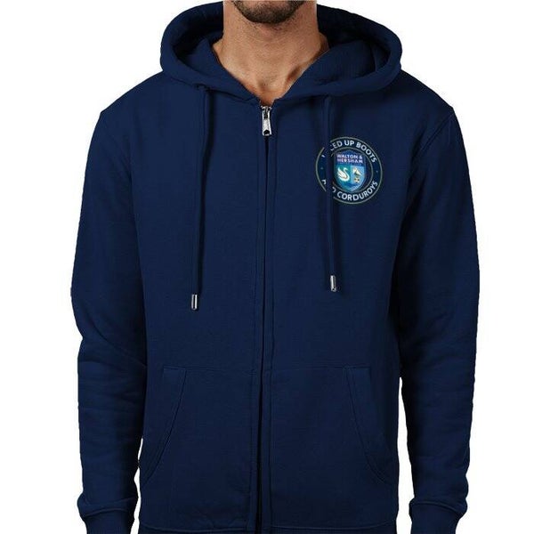 Anthem Zip Hoodie - Navy Blue