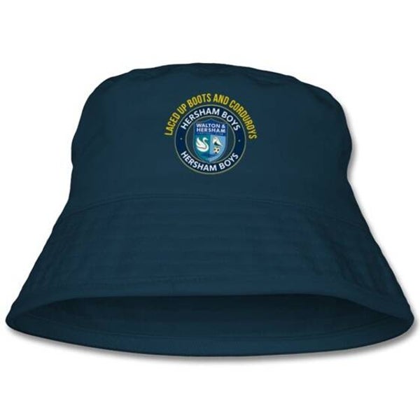 Bucket Hat - Hersham Boys - Navy Blue