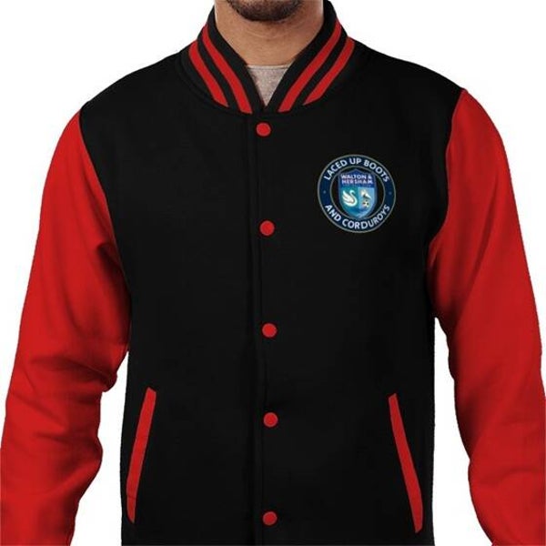 Varsity Jacket - Black and Red