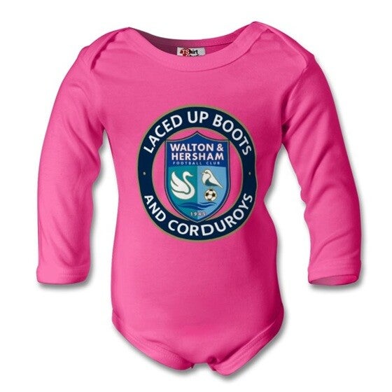 Long Sleeved Baby Grow - Pink