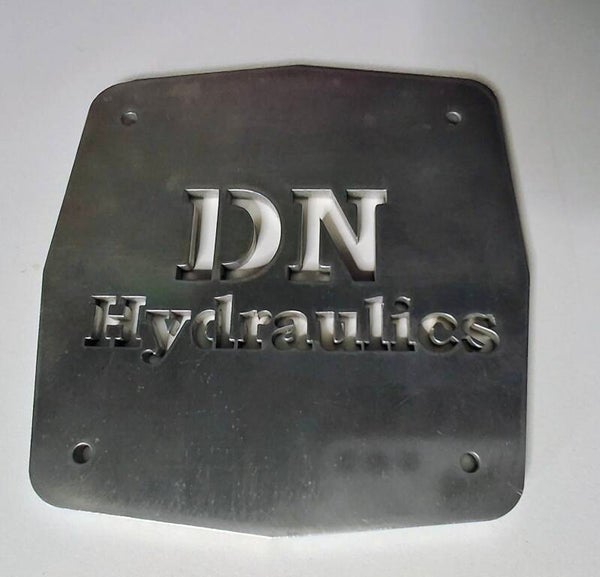 DN Hydraulics Tank drukplaat