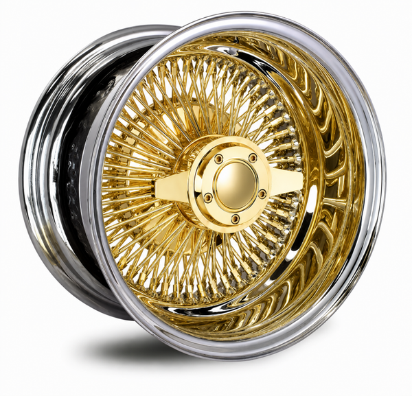 Wire Wheel goud