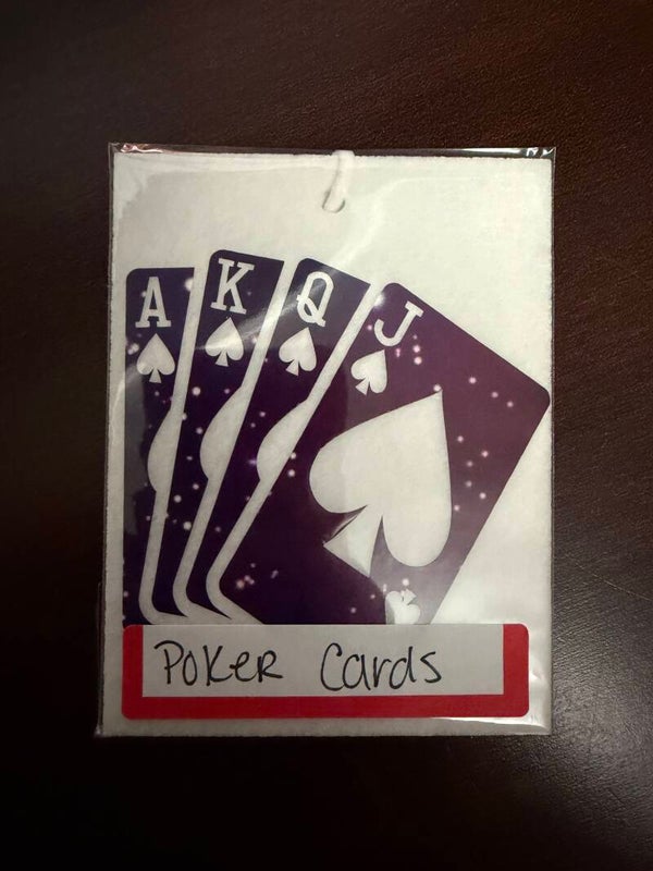 Poker cards