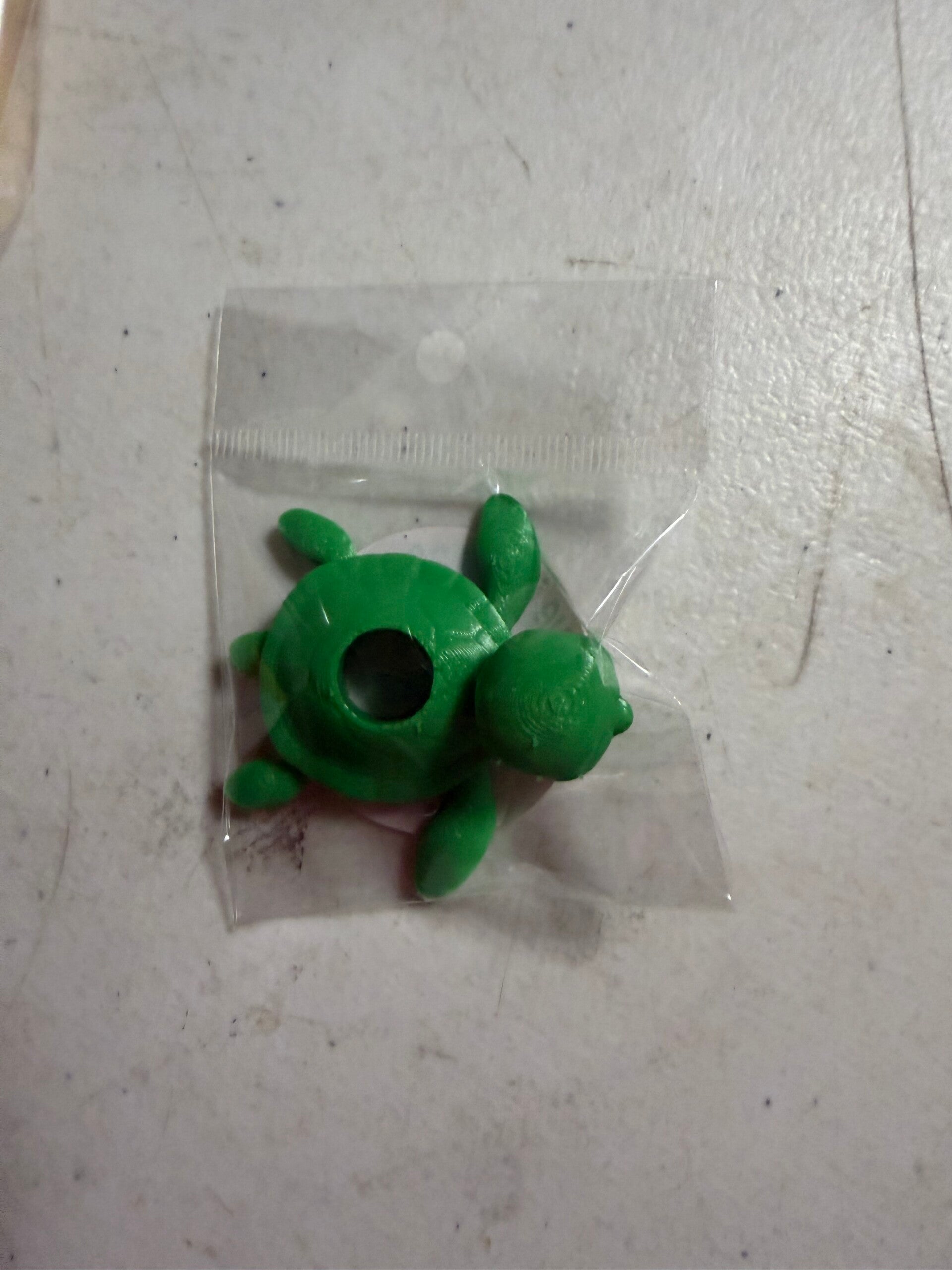Turtle straw topper