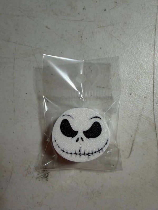 Jack skeleton straw topper