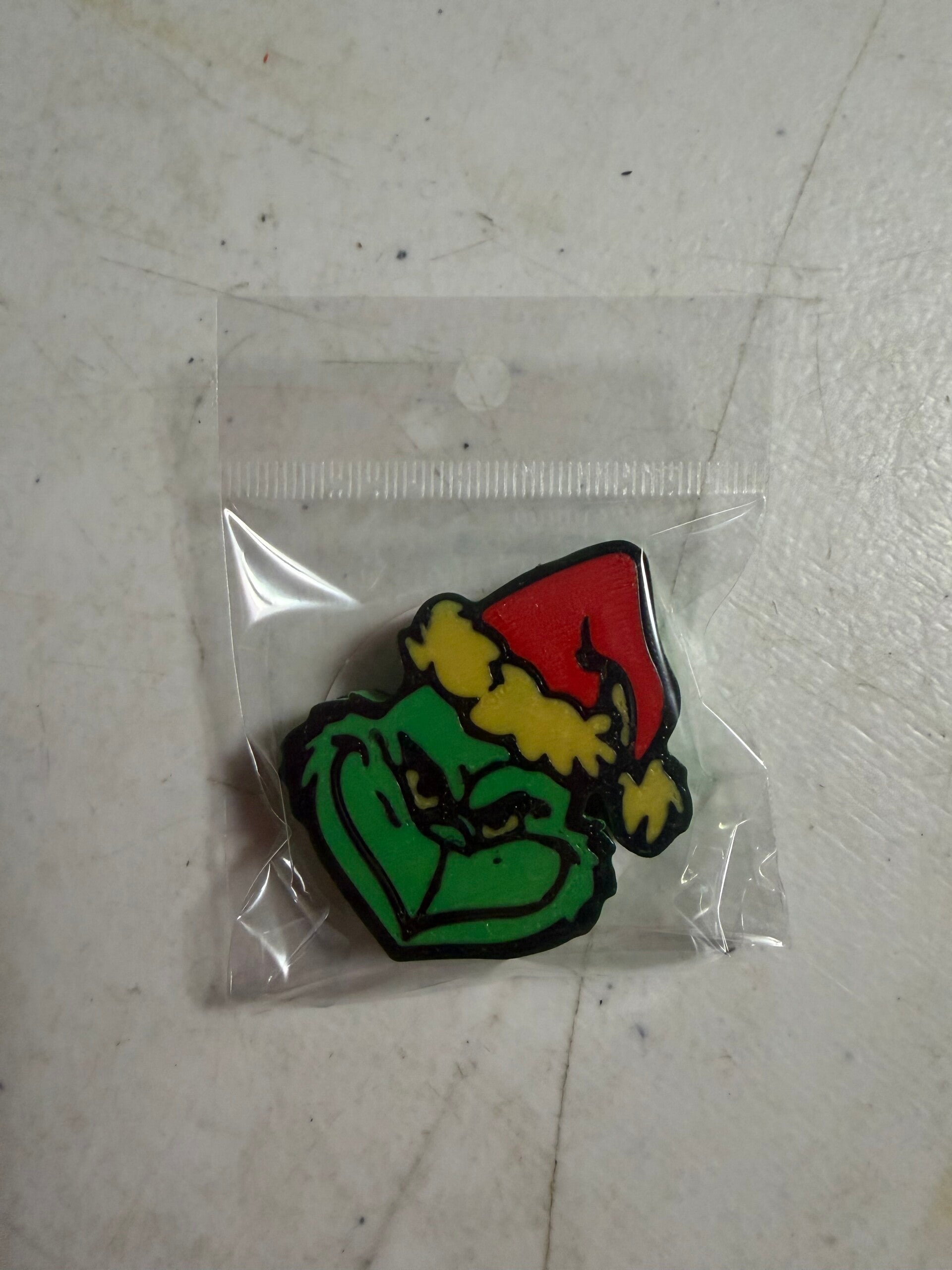 Grinch straw topper