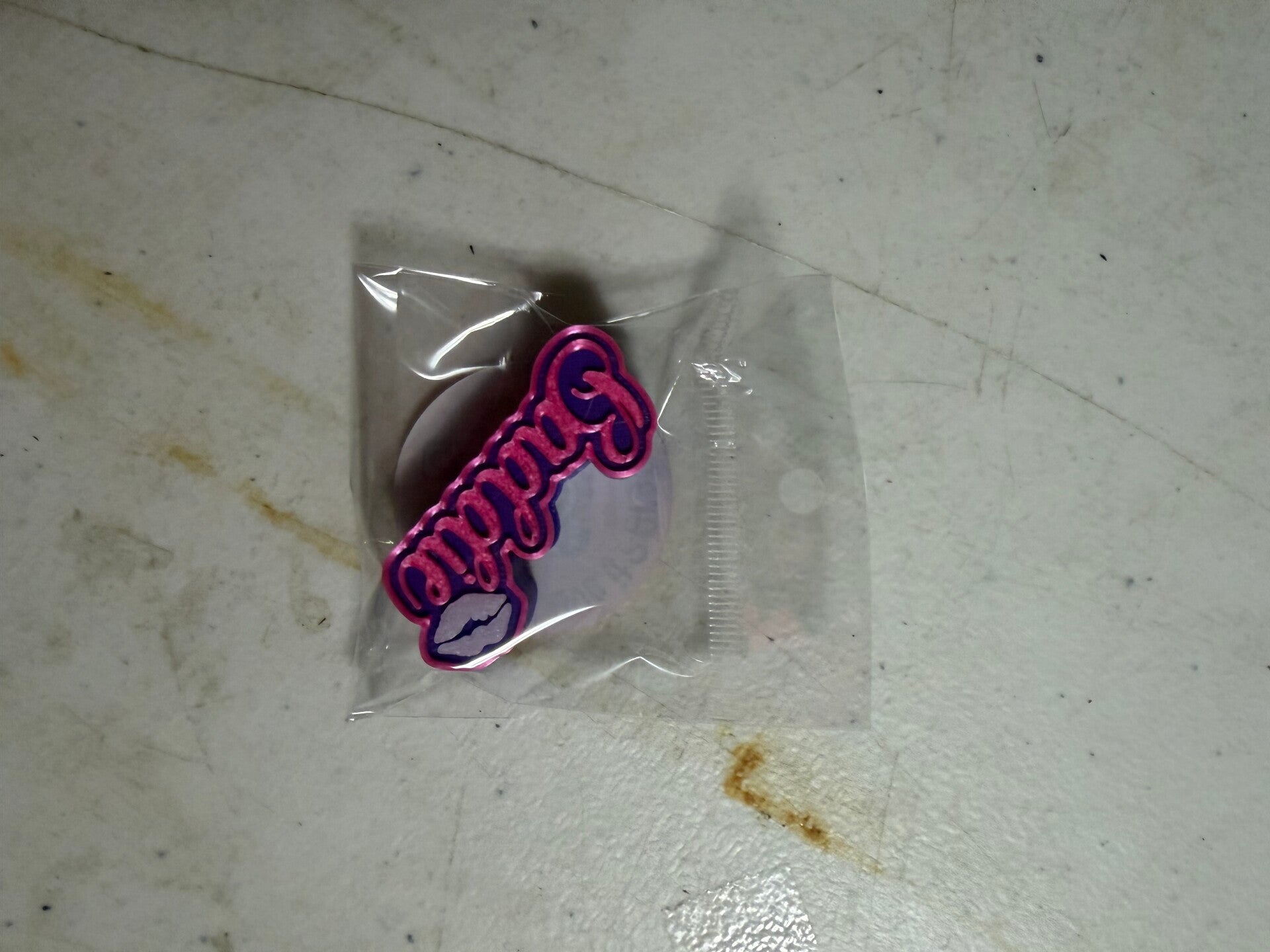 Baddie straw topper