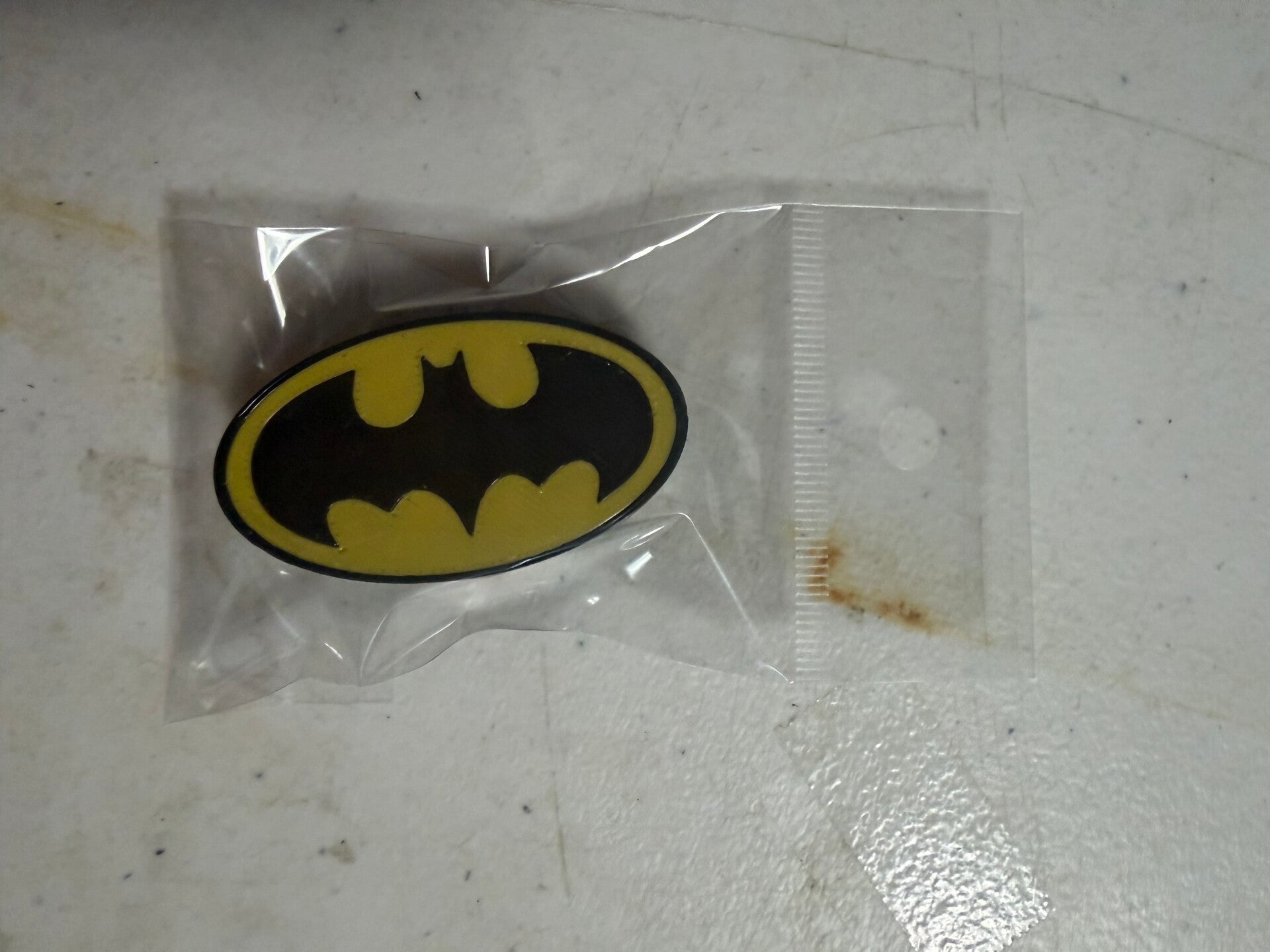 Batman straw topper