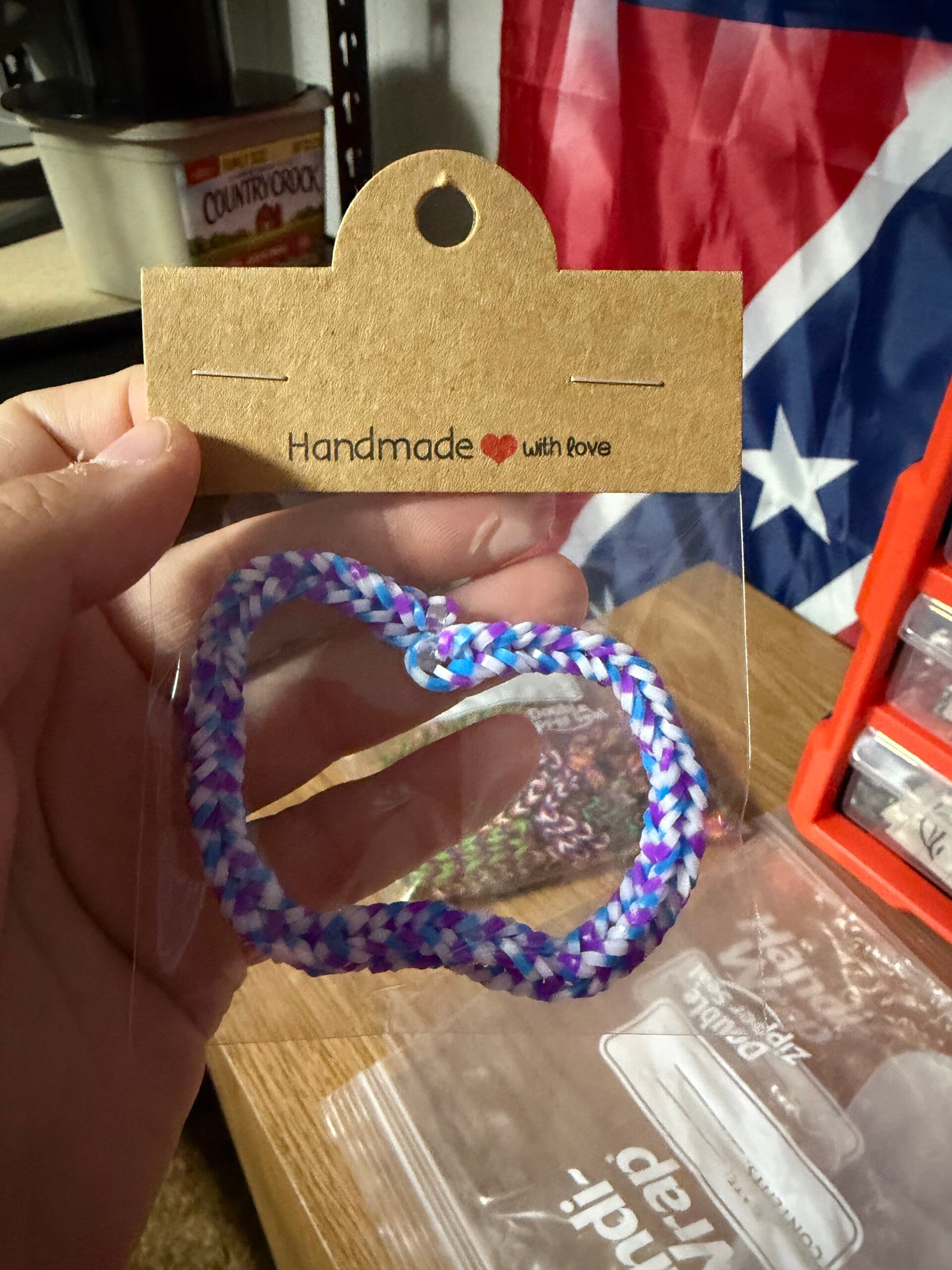 Tricolor toned bracelet