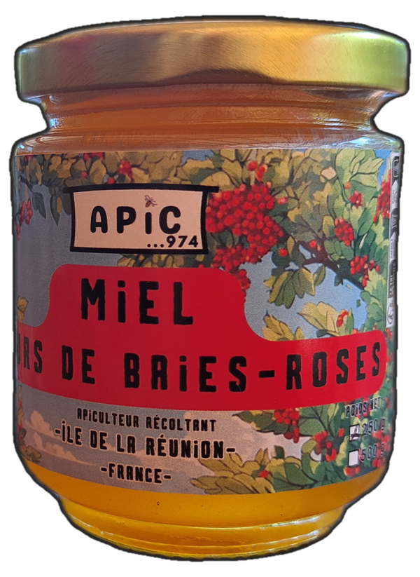 Miel fleurs de baies roses