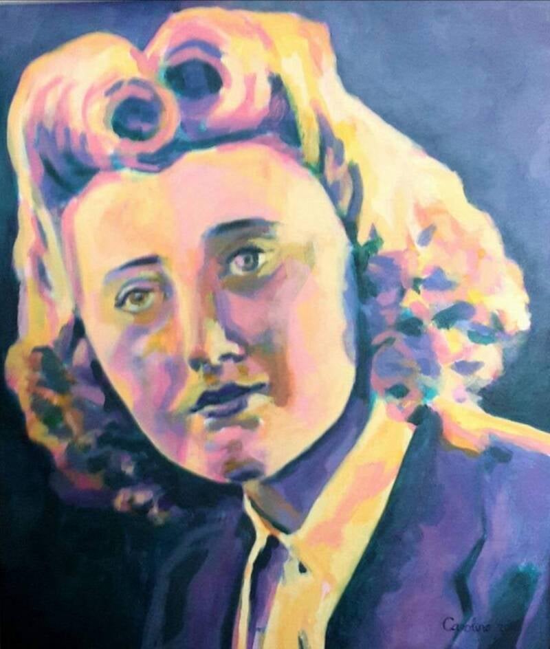 Vintage lady | verkocht
