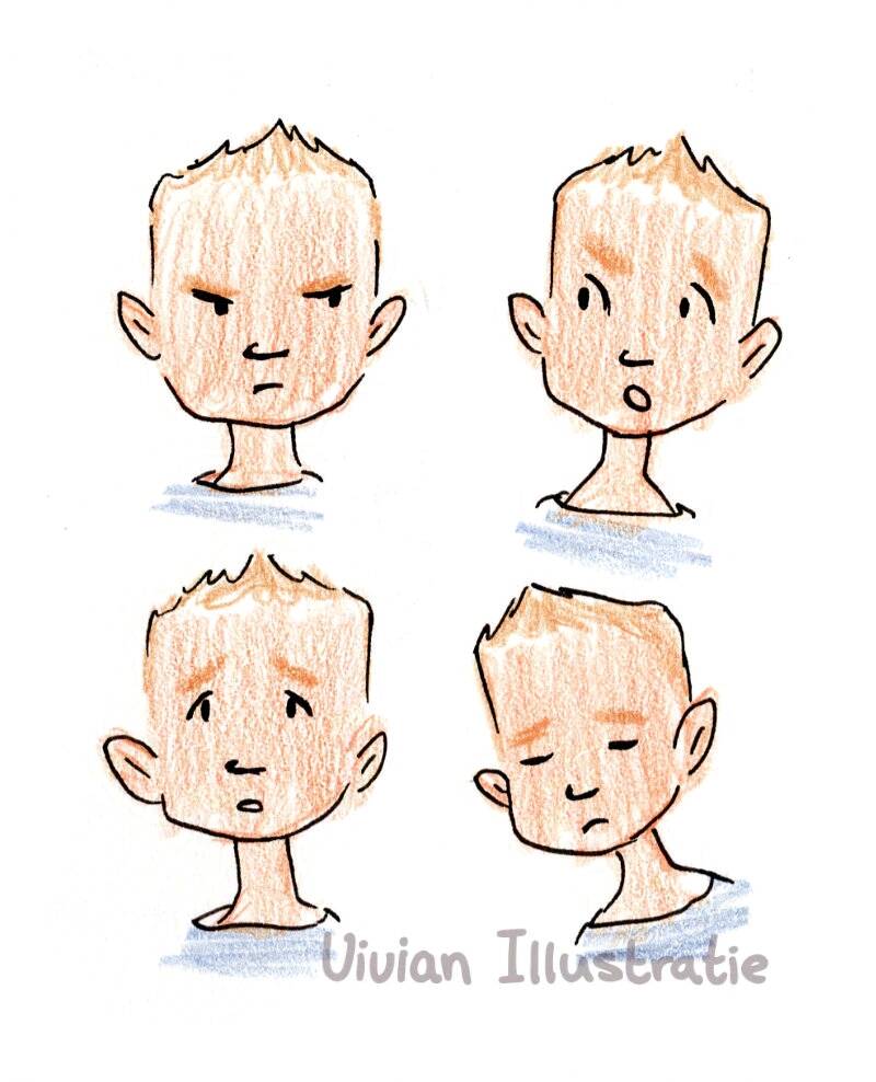 studie kinderboek personage emoties