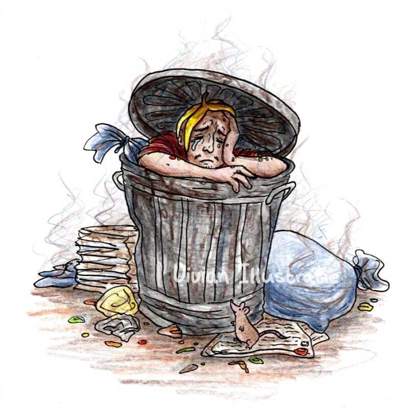 vivian illustratie mentale gezondheid zelfbeeld