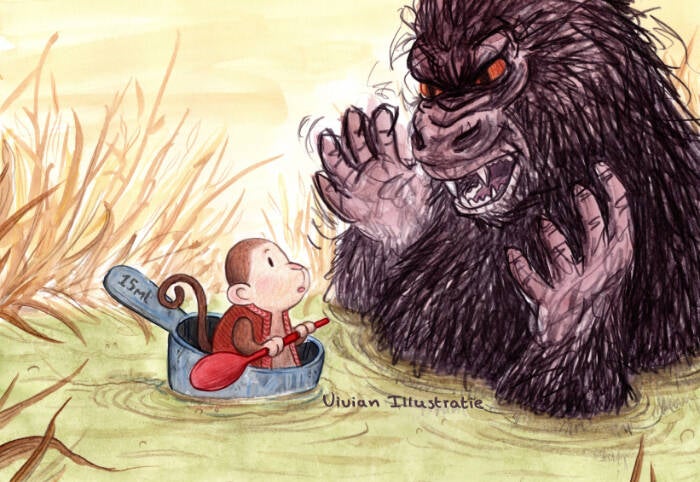 vivian illustratie prentenboek blijf nieuwsgierig