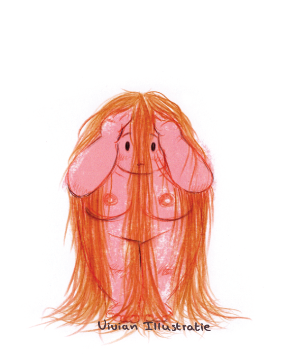 vivian illustratie mentale gezondheid verstoppen