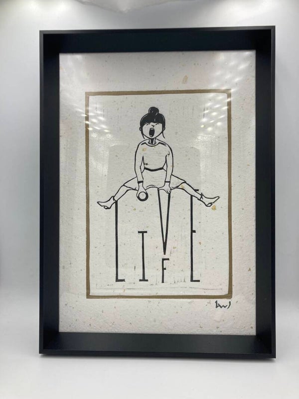 LIVE LOVE LIFE A4 kader