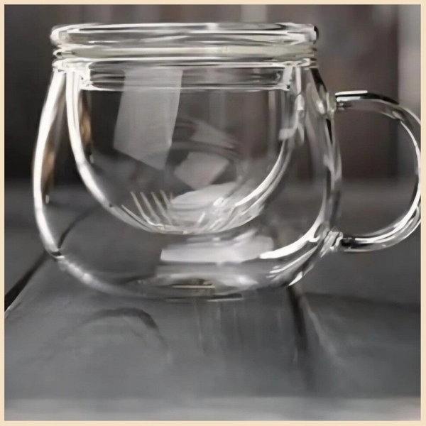 Taza De Té De Vidrio De Borosilicato