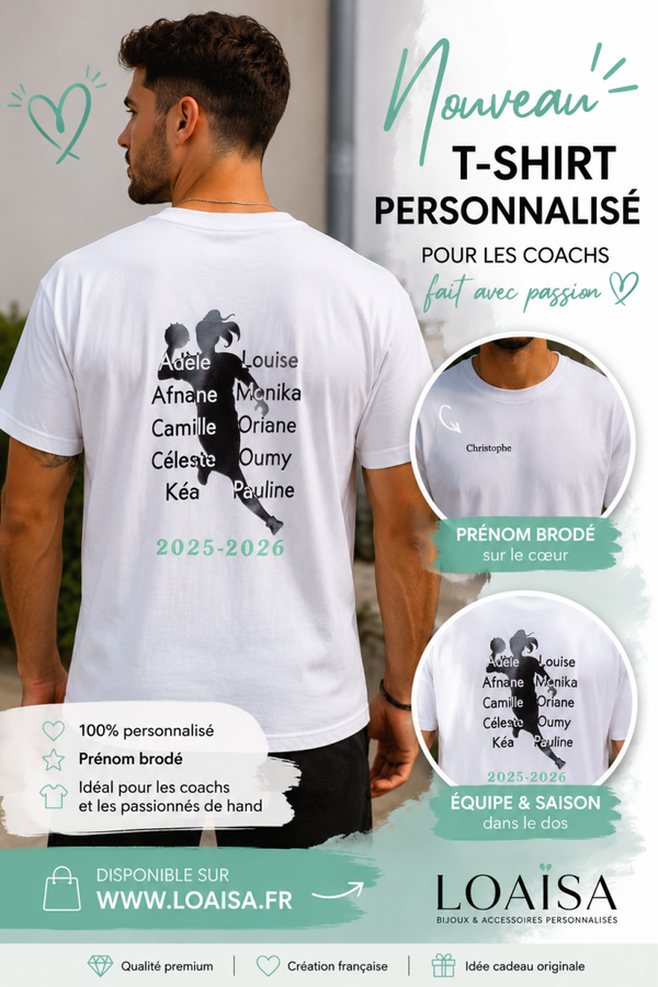 T-shirt coach de sport Homme