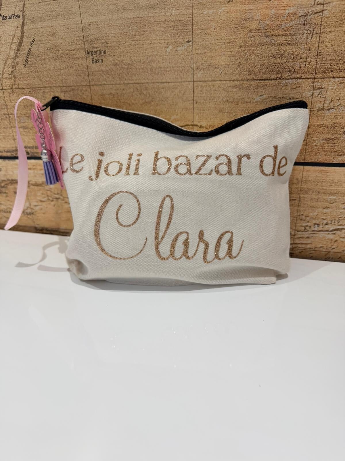 Pochette personnalisée "Le petit bazar de Clara"
