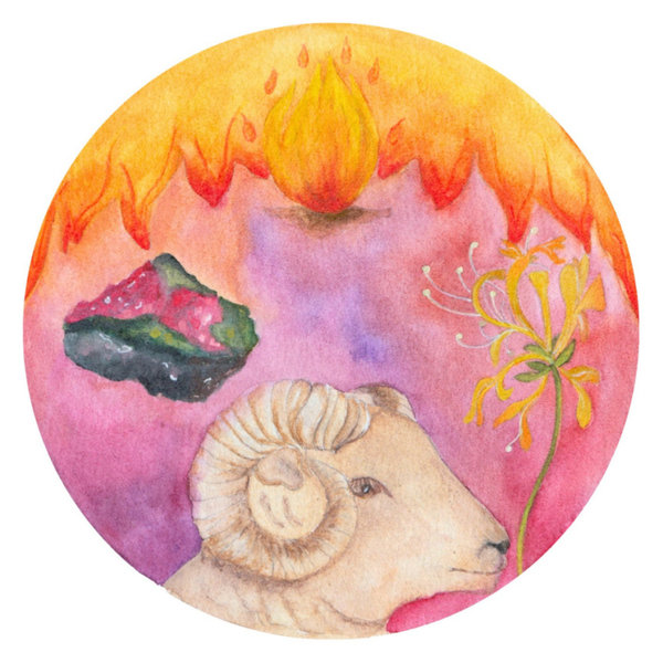 Steker sterrenbeeld Ram