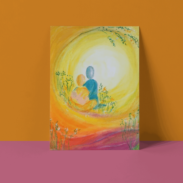 Wenskaart Geboorte - Set van 5