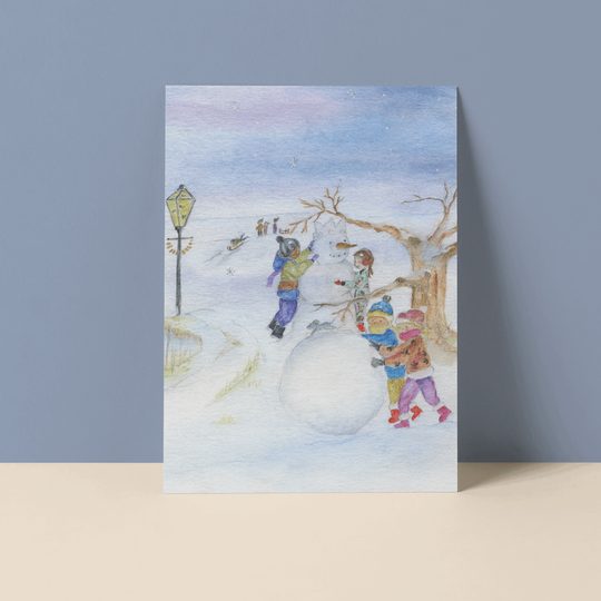 Wenskaart Slot Sofenstein Collectie 'Winterpret'