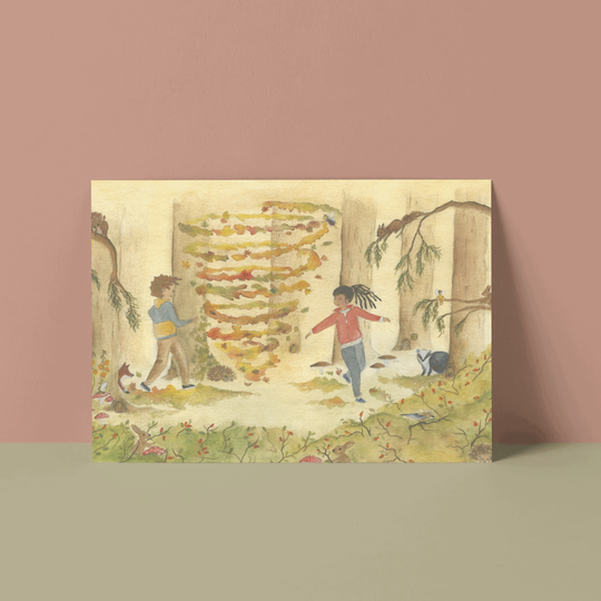 wenskaart Slot Sofenstein collectie 'Herfst'