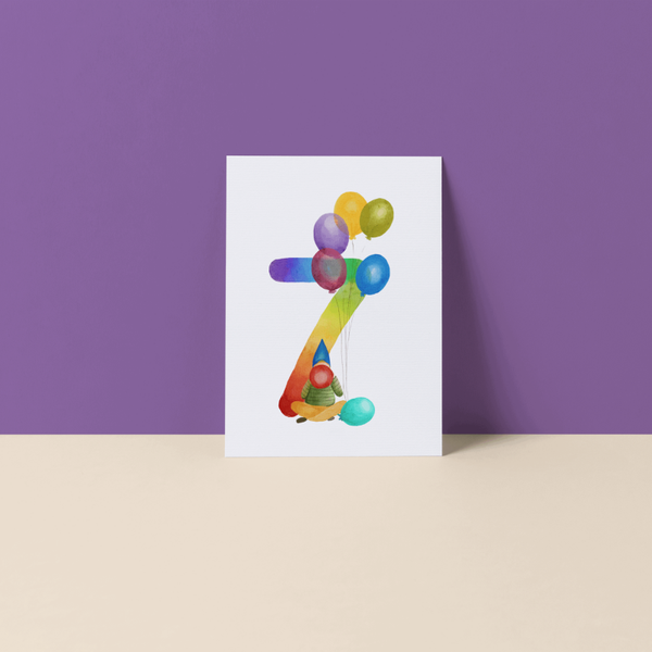 Kaartje Verjaardag 7