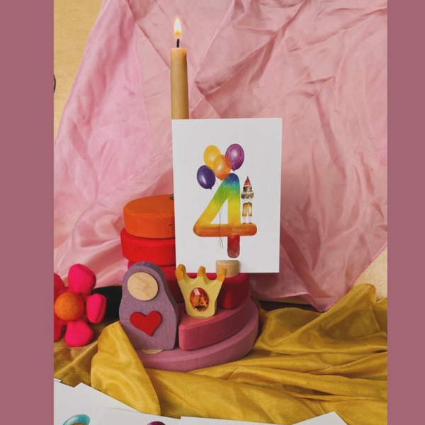 Kleine wenskaartjes- Verjaardag