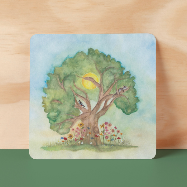 Kaart Zomerboom -set van 5-