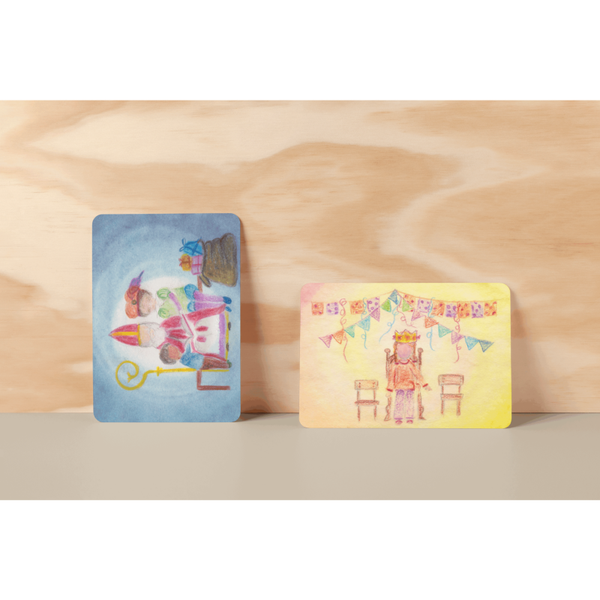 Dagritmekaarten Jaarfeesten A6 (148X105mm) - Originele versie - Wholesale