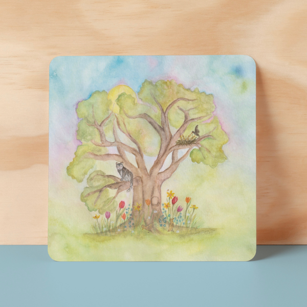 Kaart lenteboom -Set van 5-