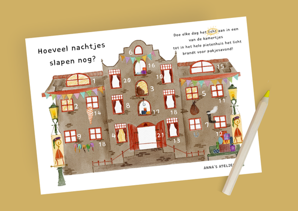 Aftelkalender Sinterklaas