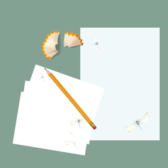 Briefpapier Libelle