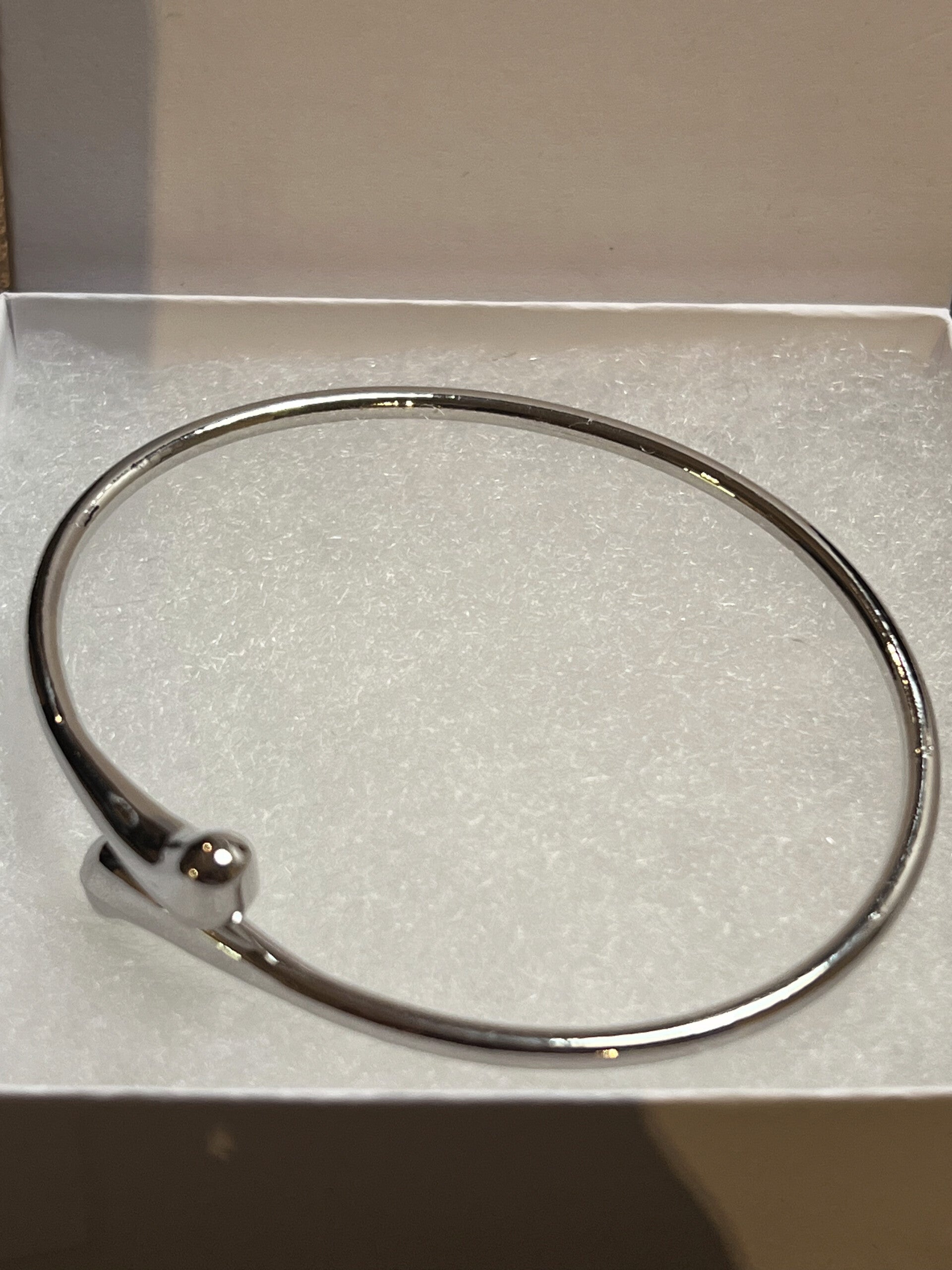 Italian-Made Silver Teardrop Bracelet