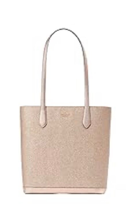 Kate Spade Medium Sparkly Light Pink Tote Bag