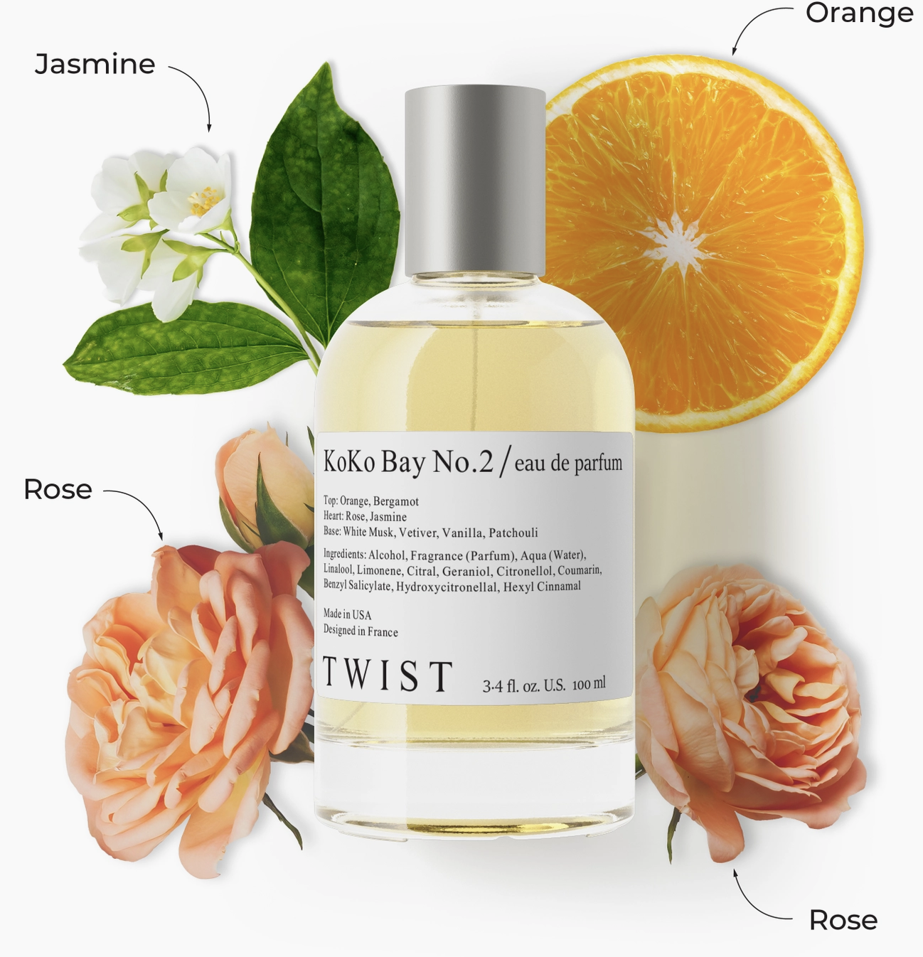 Twist Koko Bay No.2 Inspired By C. Coco M. Perfume