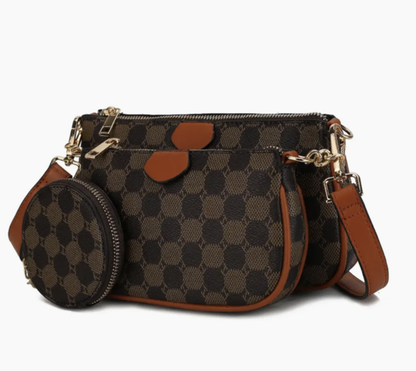 Evanna 3 Pcs Crossbody Handbag Women By Mia K.