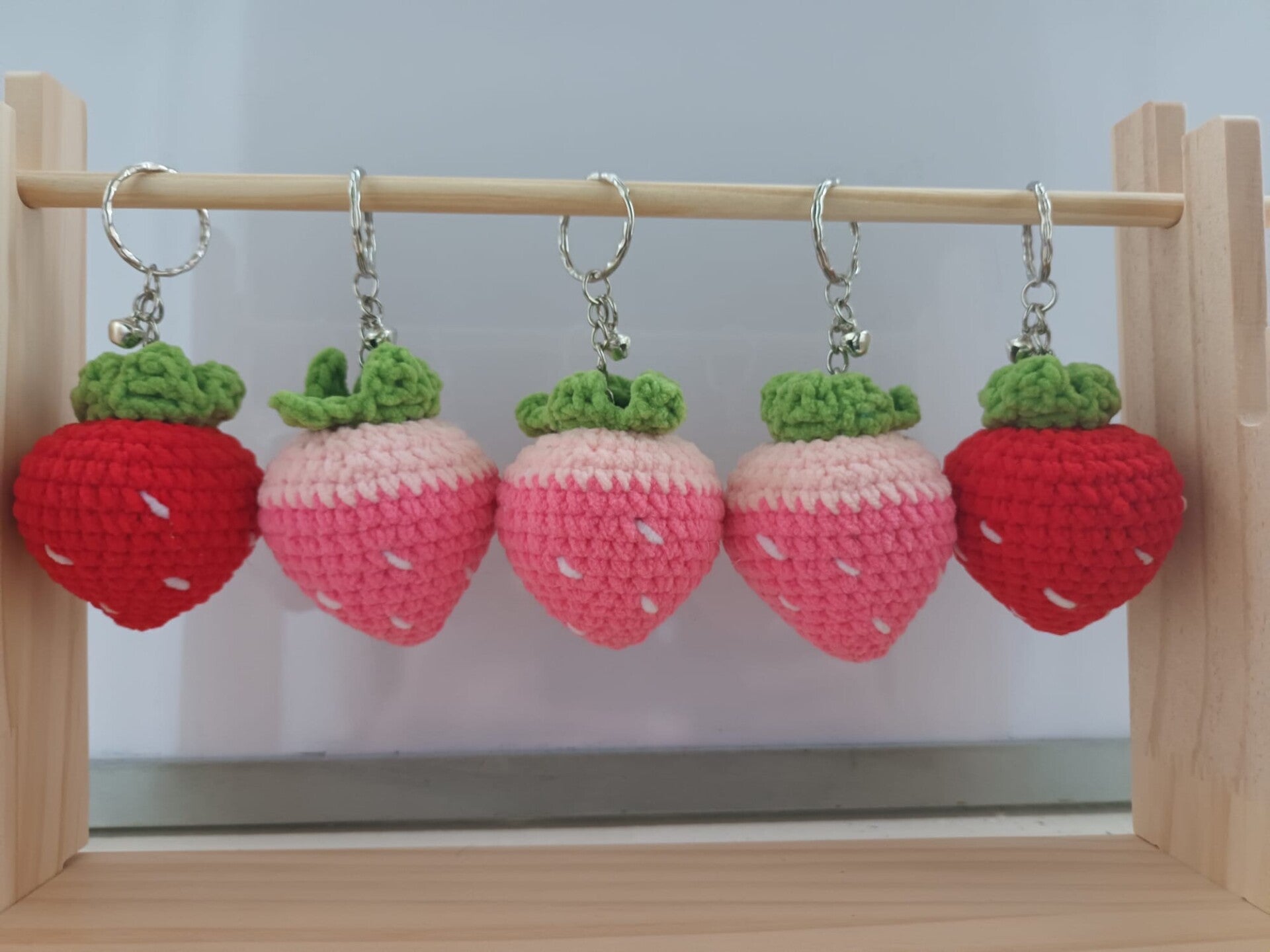 Strawberry Keychain
