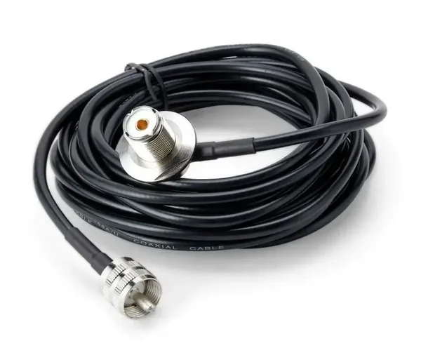 SO239 Mount With Coax and PL259 Plug