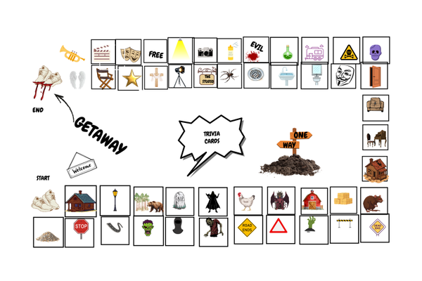 THE GETAWAY BOARD GAME.