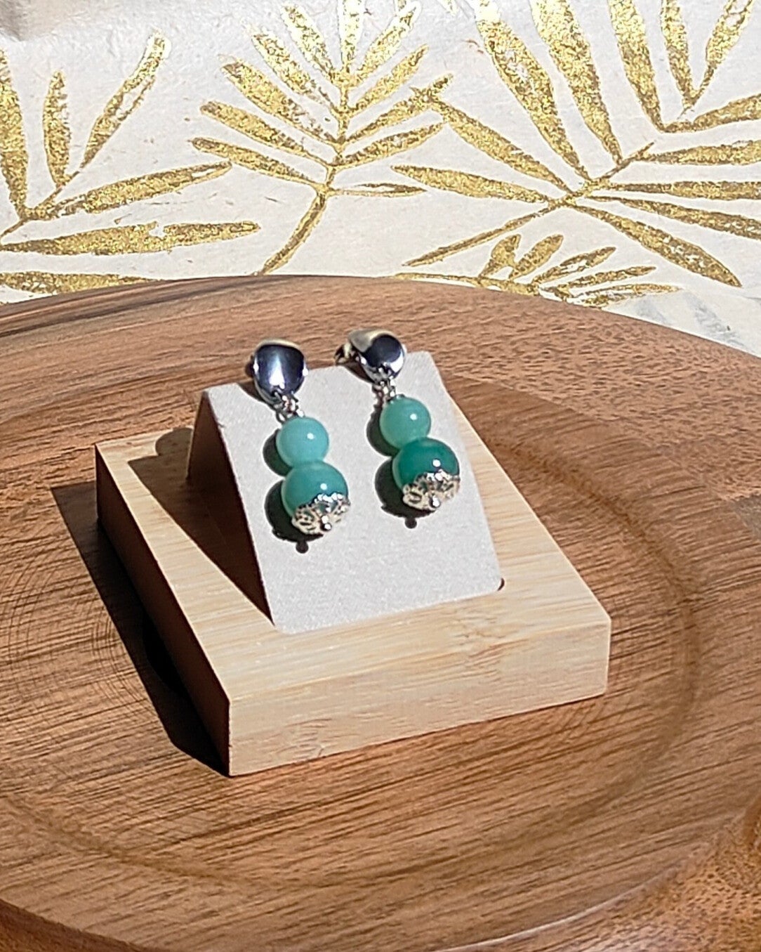 Orecchini in Amazzonite