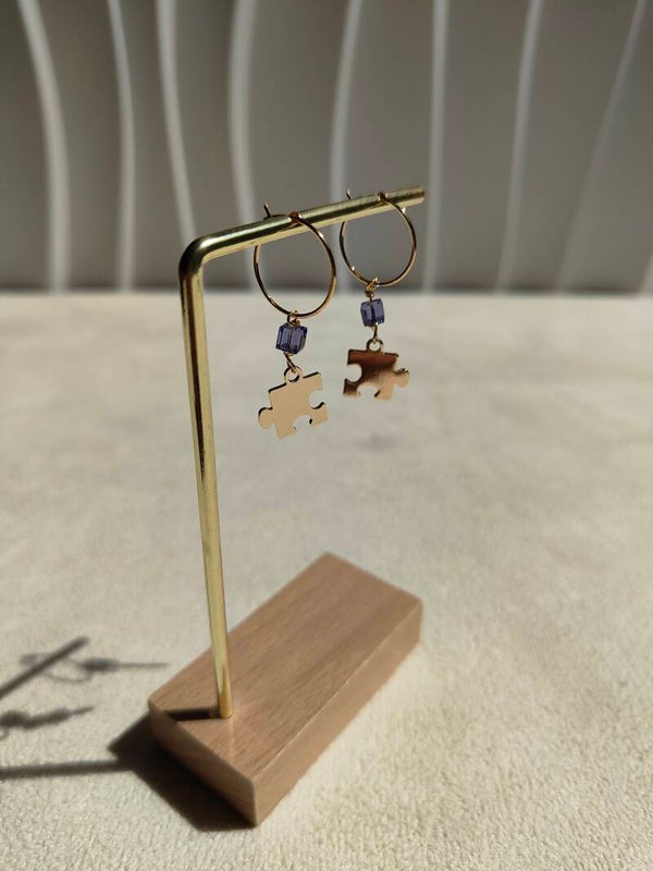 Orecchini Puzzle