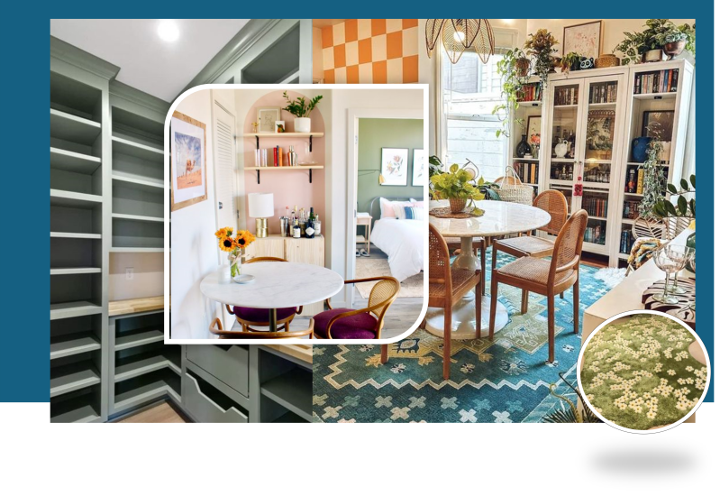 Whimsical Deco Connecting Spaces