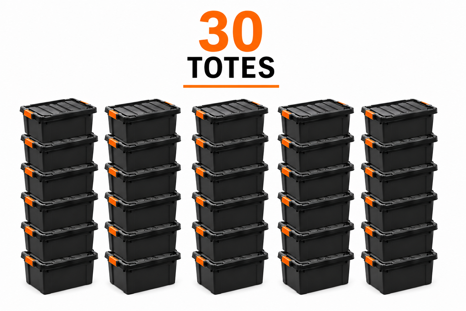 30 totes for 14 days
