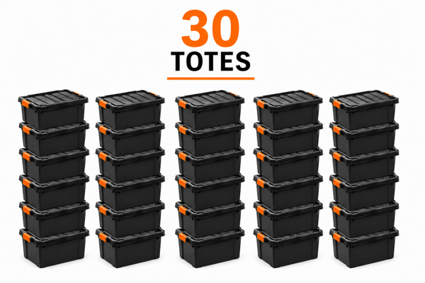 30 totes for 14 days